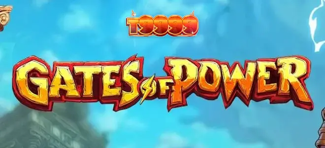 Tampilan visual megah dari slot bertema mitologi Yunani Gates of Power